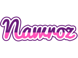 Nawroz cheerful logo