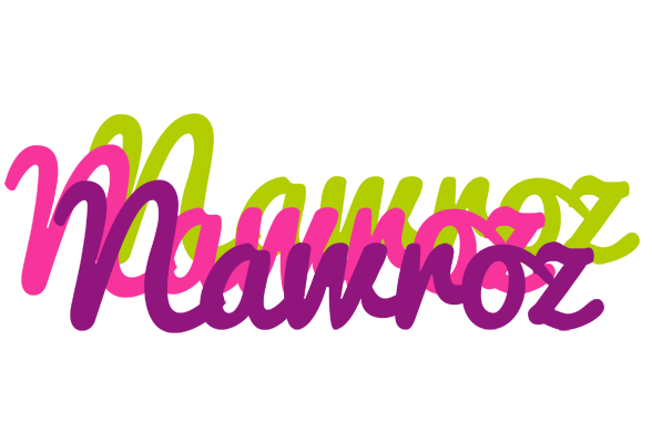Nawroz flowers logo