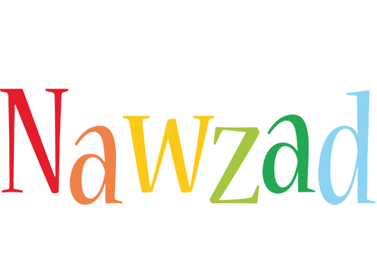 Nawzad birthday logo