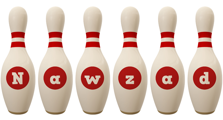 Nawzad bowling-pin logo