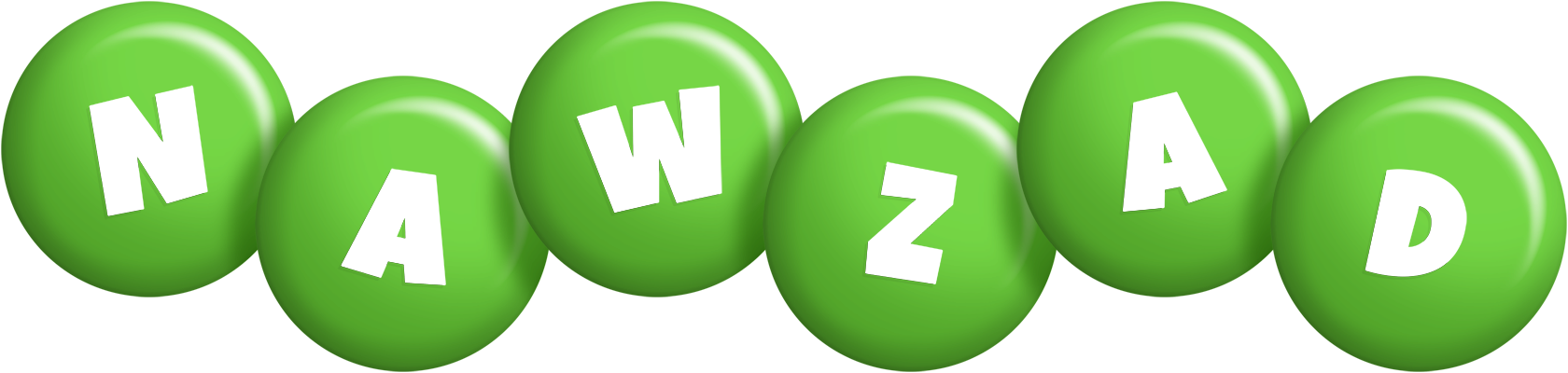 Nawzad candy-green logo