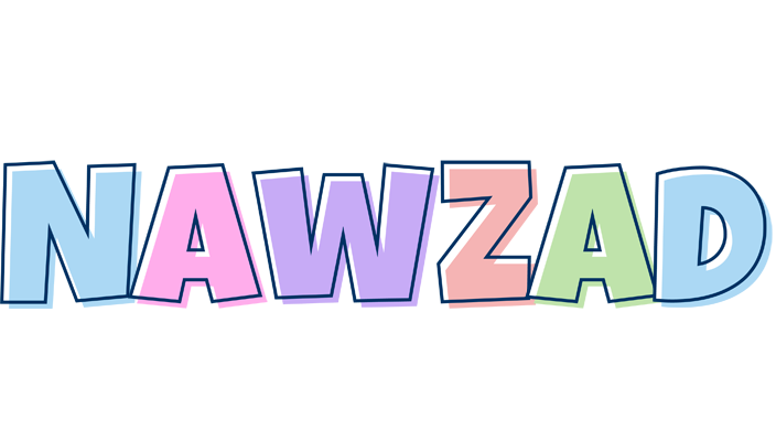 Nawzad pastel logo