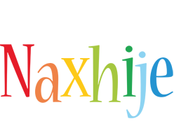 Naxhije birthday logo