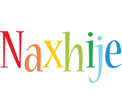 Naxhije birthday logo