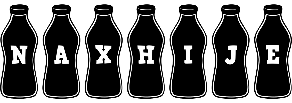 Naxhije bottle logo