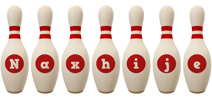 Naxhije bowling-pin logo