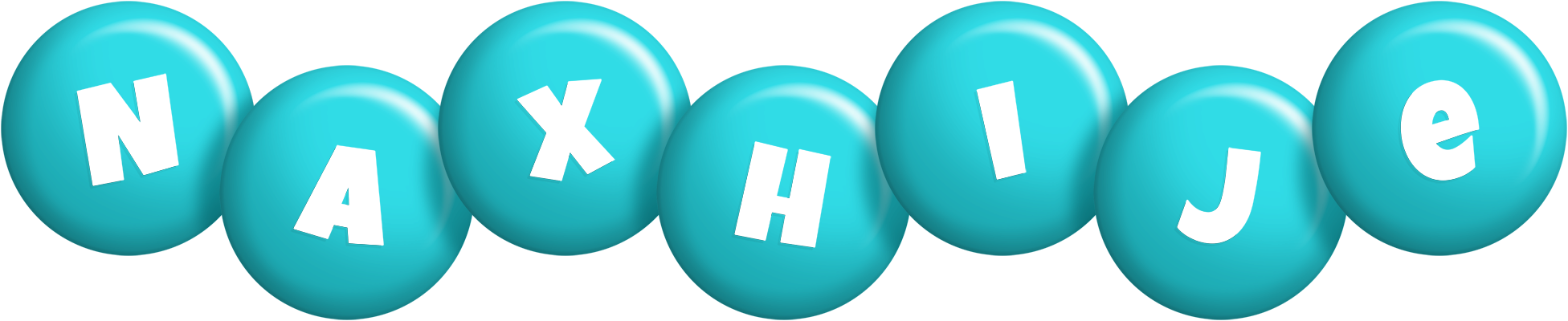 Naxhije candy-azur logo