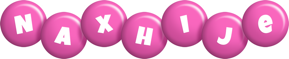 Naxhije candy-pink logo