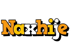 Naxhije cartoon logo