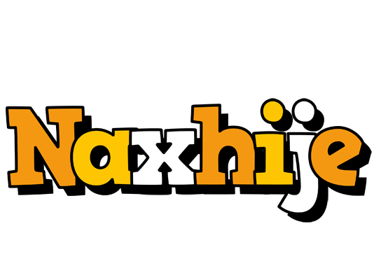 Naxhije cartoon logo