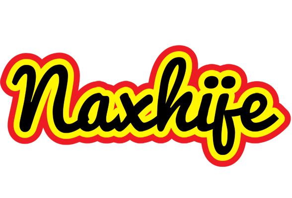 Naxhije flaming logo
