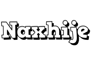 Naxhije snowing logo