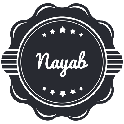 Nayab badge logo