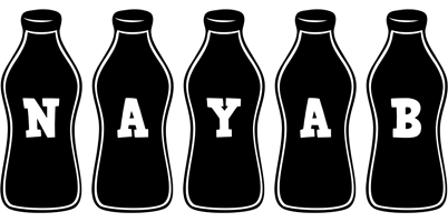 Nayab bottle logo