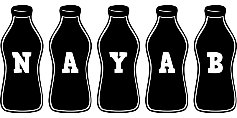Nayab bottle logo