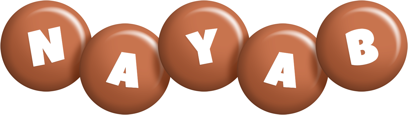 Nayab candy-brown logo