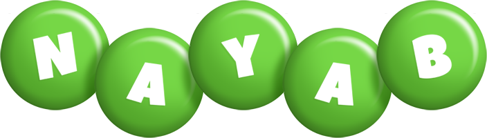 Nayab candy-green logo