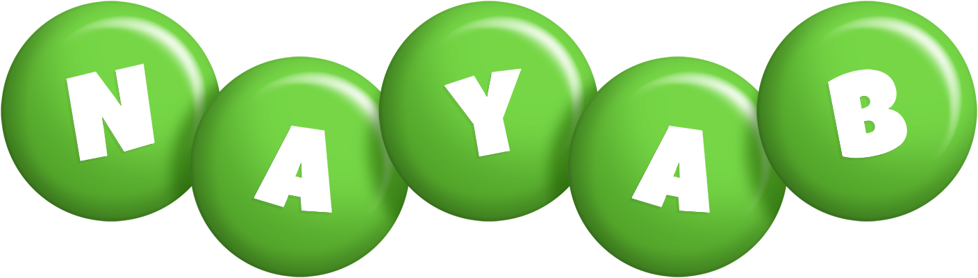Nayab candy-green logo