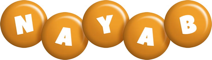 Nayab candy-orange logo