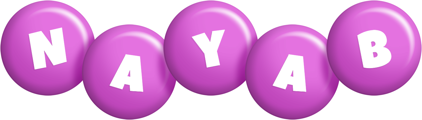 Nayab candy-purple logo