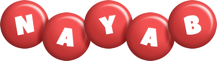 Nayab candy-red logo