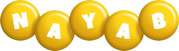 Nayab candy-yellow logo