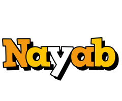 Nayab cartoon logo
