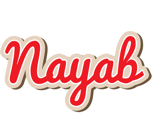 Nayab chocolate logo