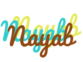 Nayab cupcake logo