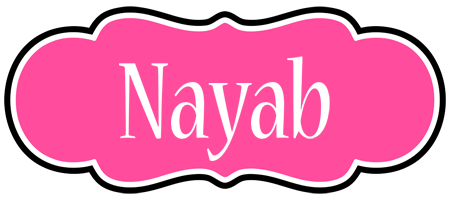 Nayab invitation logo