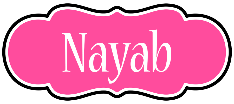 Nayab invitation logo