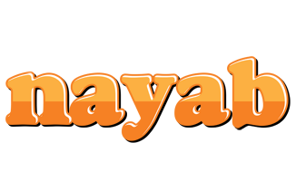 Nayab orange logo