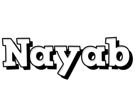 Nayab snowing logo
