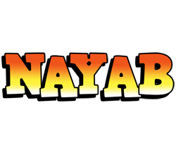 Nayab sunset logo