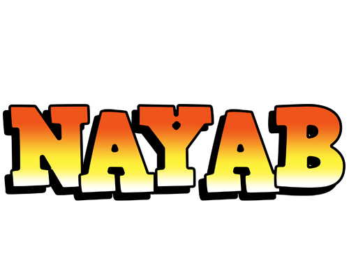 Nayab sunset logo