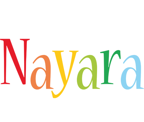 Nayara birthday logo
