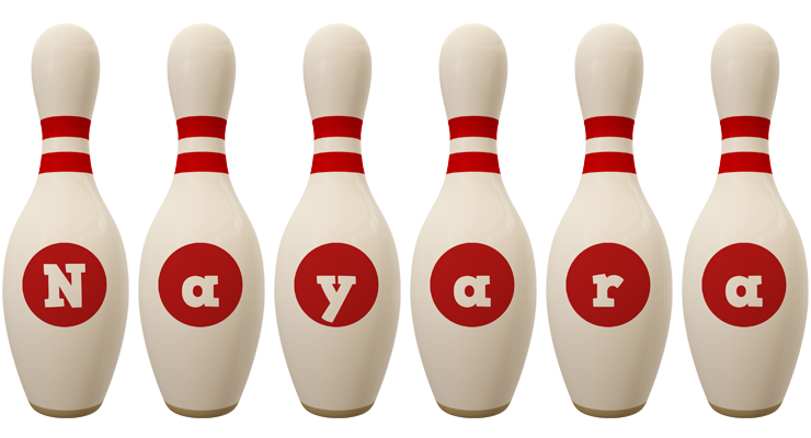Nayara bowling-pin logo