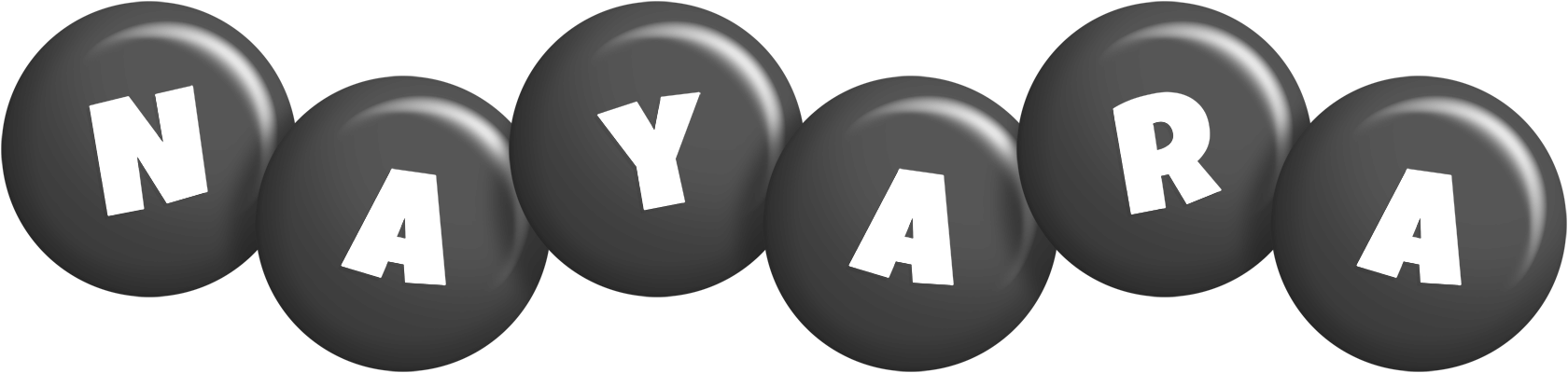 Nayara candy-black logo