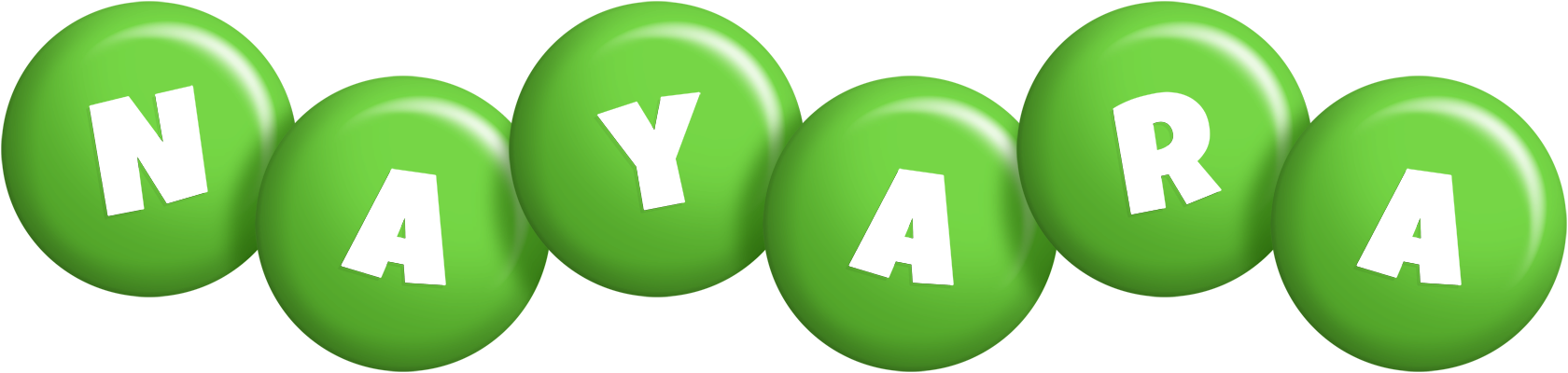 Nayara candy-green logo