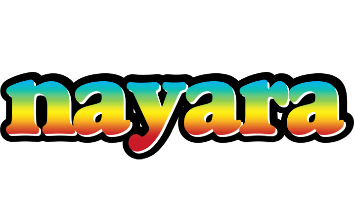 Nayara color logo
