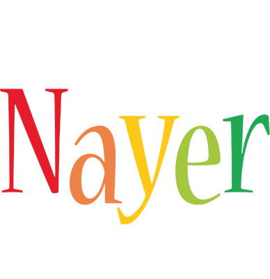 Nayer birthday logo