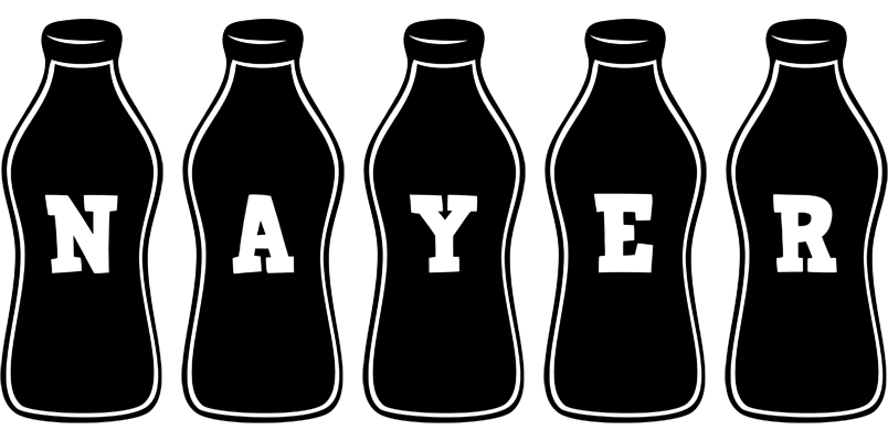Nayer bottle logo