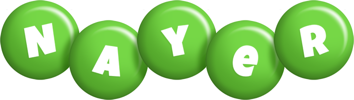 Nayer candy-green logo