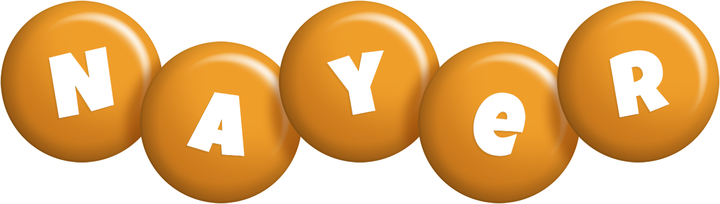 Nayer candy-orange logo