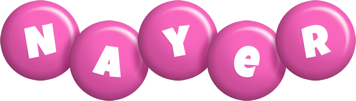 Nayer candy-pink logo