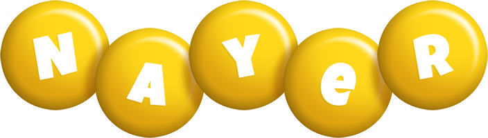 Nayer candy-yellow logo