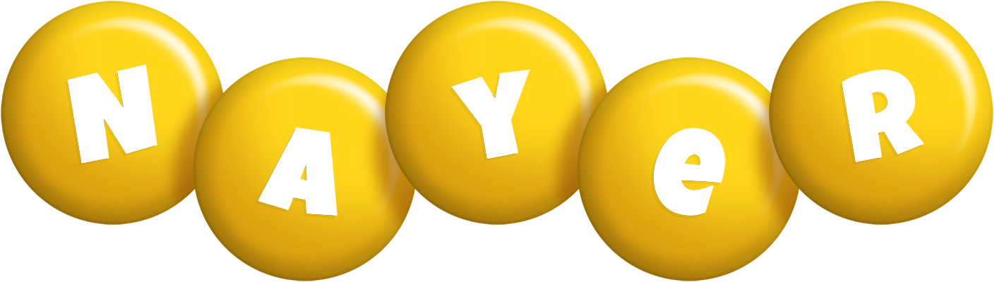 Nayer candy-yellow logo