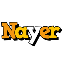 Nayer cartoon logo