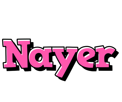 Nayer girlish logo