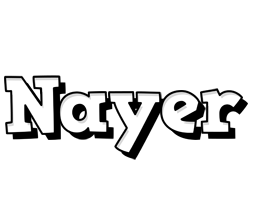 Nayer snowing logo